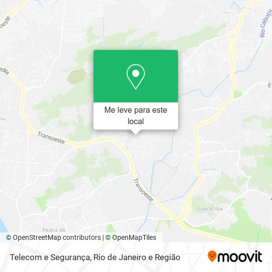Telecom e Segurança mapa