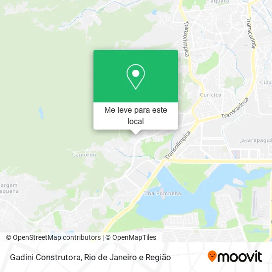 Gadini Construtora mapa