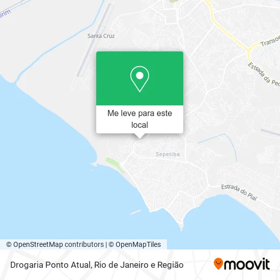 Drogaria Ponto Atual mapa