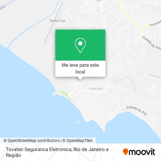 Tovatec Seguranca Eletronica mapa