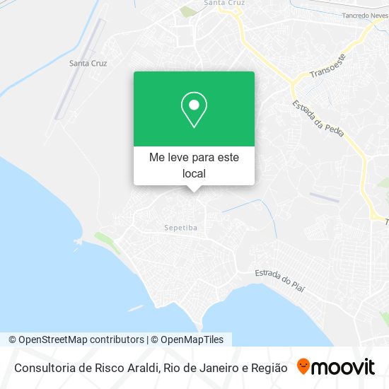 Consultoria de Risco Araldi mapa