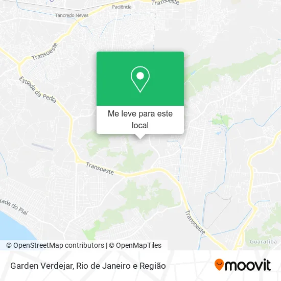 Garden Verdejar mapa