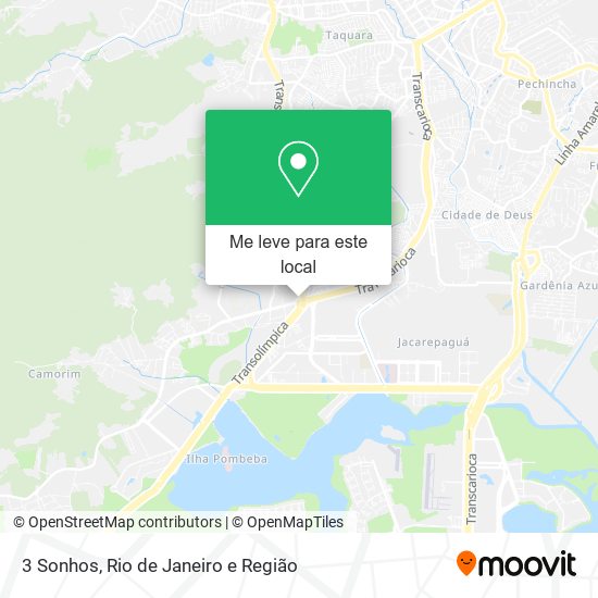 3 Sonhos mapa