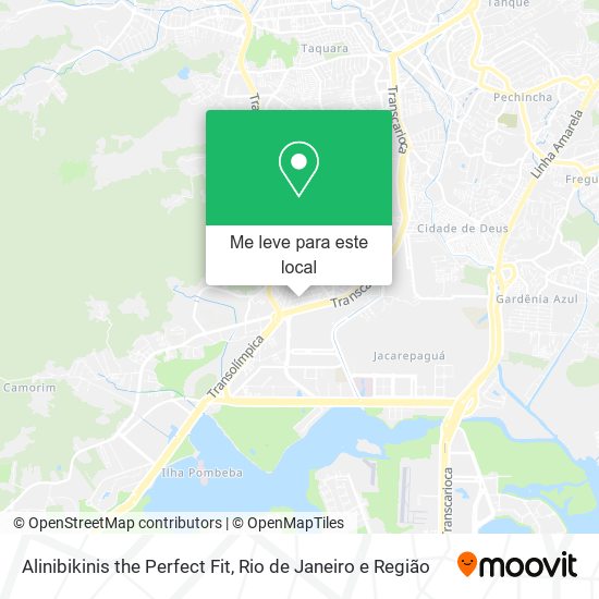 Alinibikinis the Perfect Fit mapa