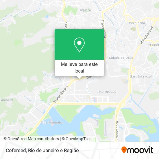 Cofersed mapa