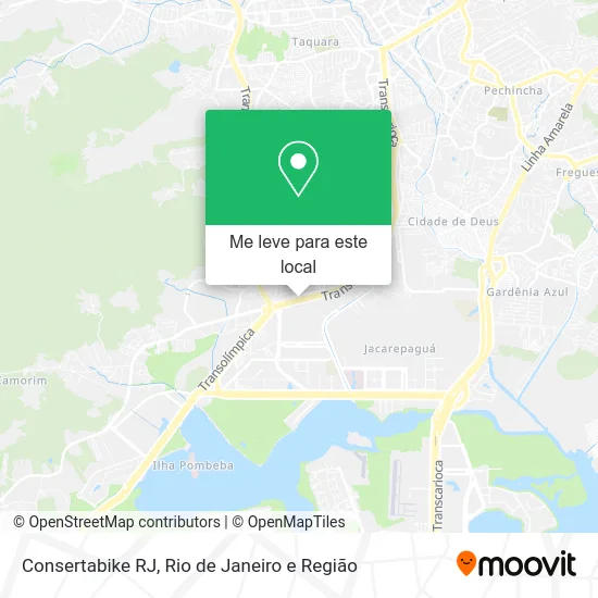 Consertabike RJ mapa