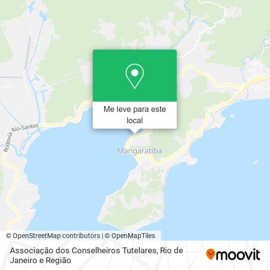 Associação dos Conselheiros Tutelares mapa