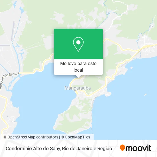 Condominio Alto do Sahy mapa