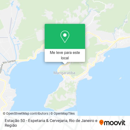 Estação 50 - Espetaria & Cervejaria mapa