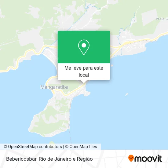 Bebericosbar mapa