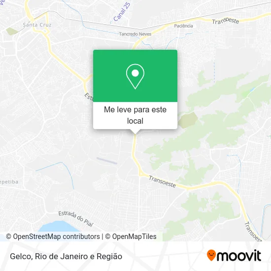 Gelco mapa