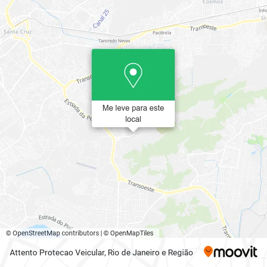 Attento Protecao Veicular mapa