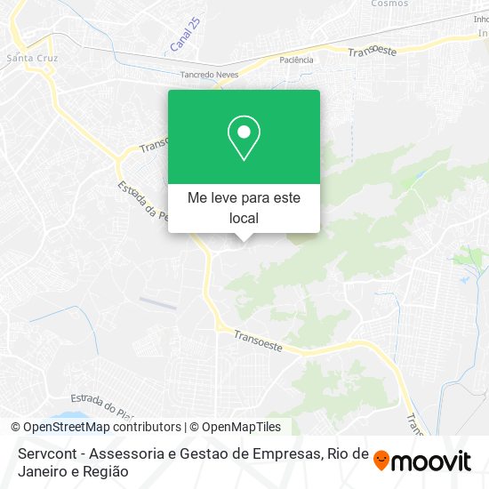 Servcont - Assessoria e Gestao de Empresas mapa