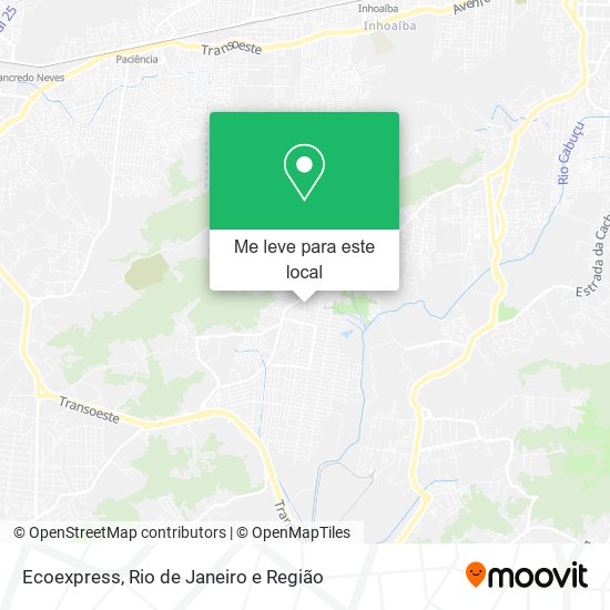 Ecoexpress mapa