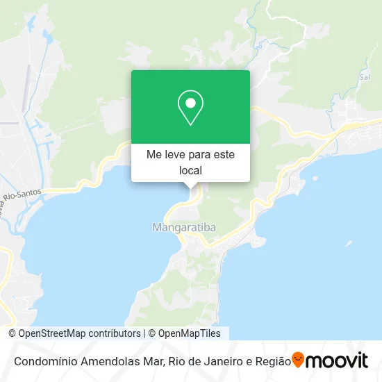 Condomínio Amendolas Mar mapa