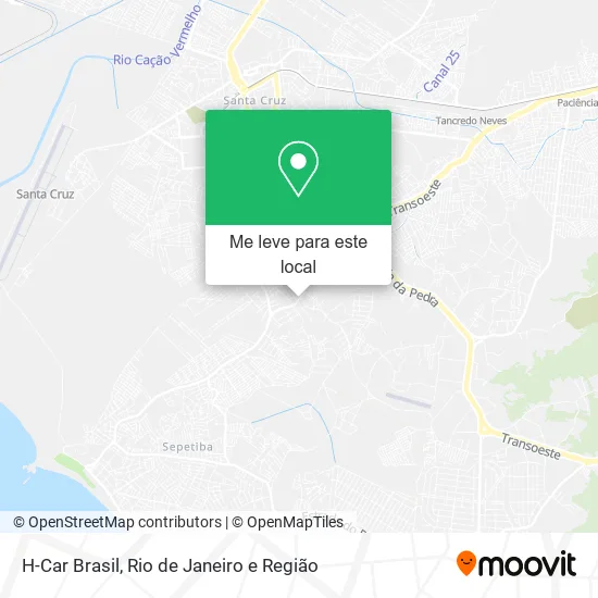H-Car Brasil mapa