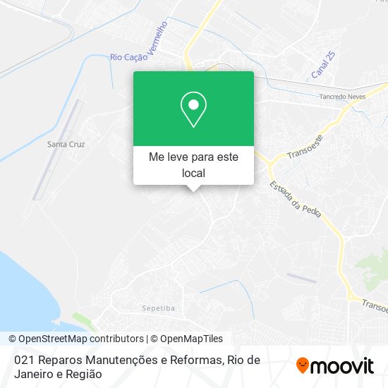 021 Reparos Manutenções e Reformas mapa