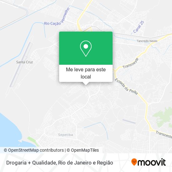 Drogaria + Qualidade mapa
