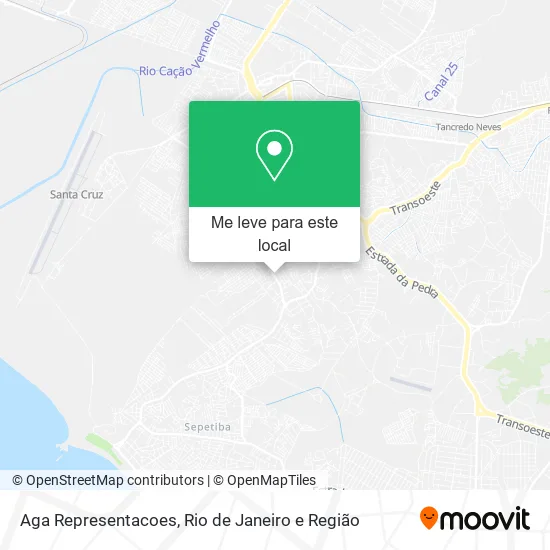 Aga Representacoes mapa