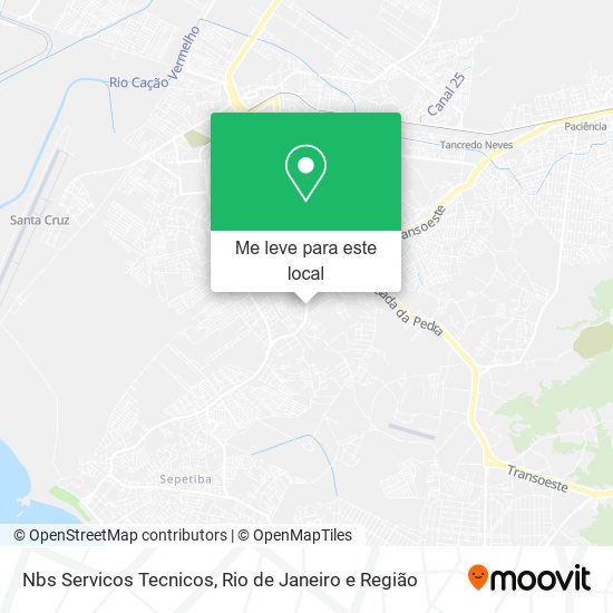Nbs Servicos Tecnicos mapa