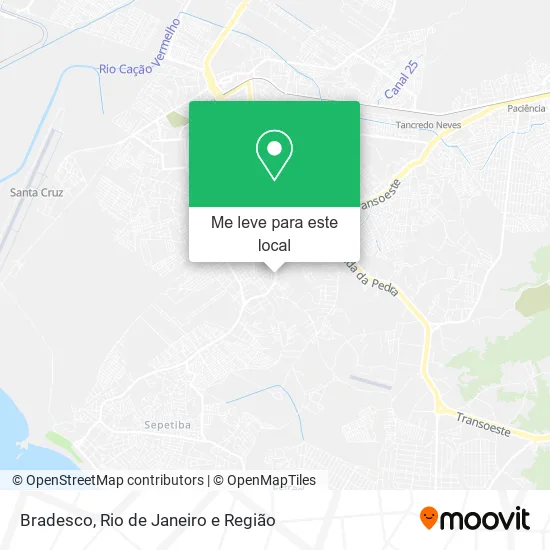 Bradesco mapa