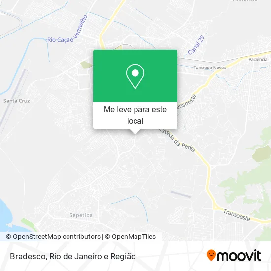 Bradesco mapa