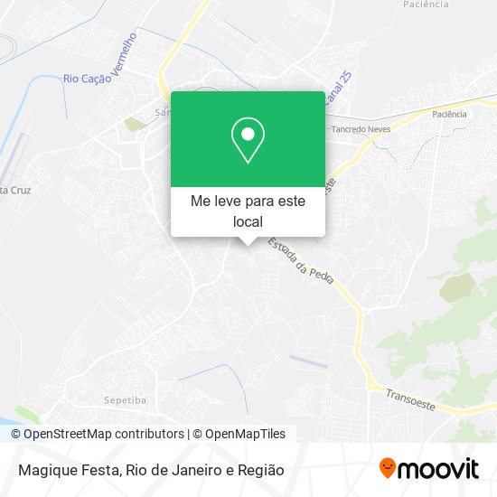 Magique Festa mapa