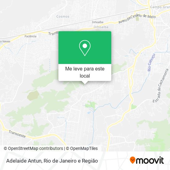 Adelaide Antun mapa
