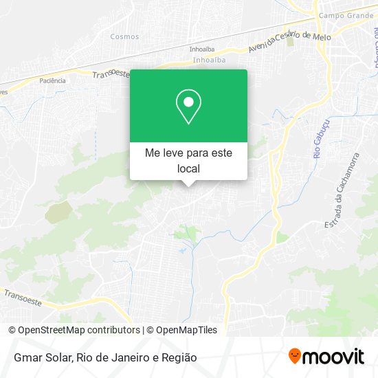 Gmar Solar mapa