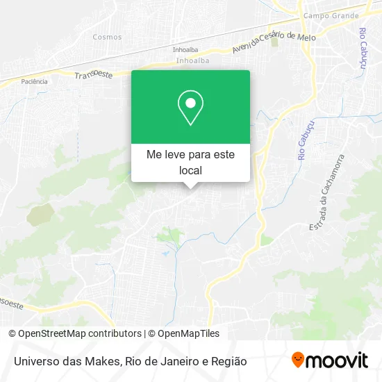 Universo das Makes mapa