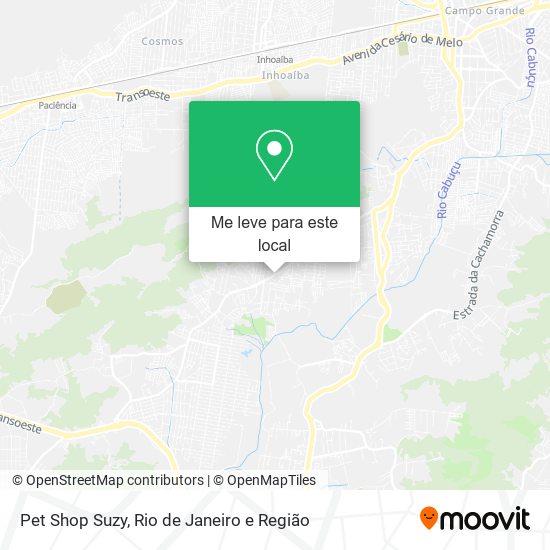 Pet Shop Suzy mapa