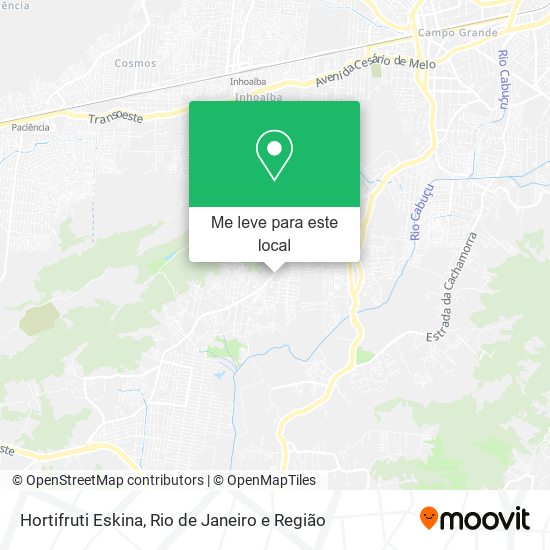 Hortifruti Eskina mapa