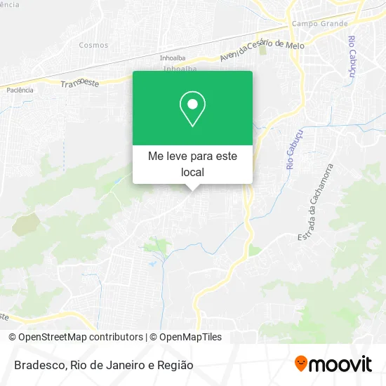 Bradesco mapa