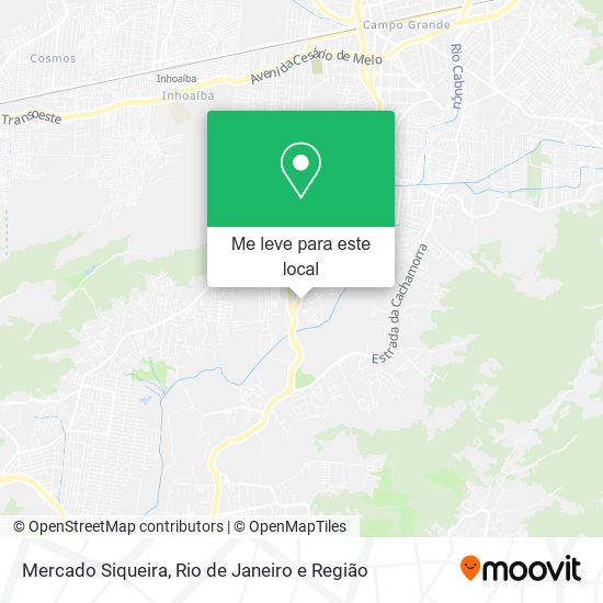 Mercado Siqueira mapa