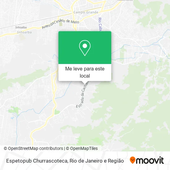 Espetopub Churrascoteca mapa