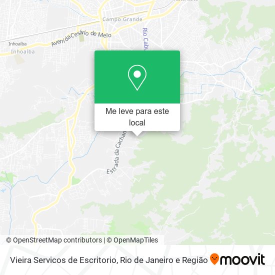 Vieira Servicos de Escritorio mapa