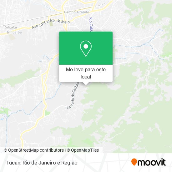 Tucan mapa