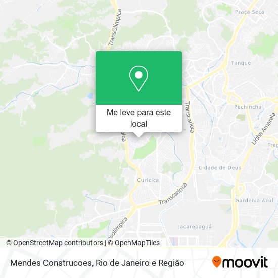 Mendes Construcoes mapa