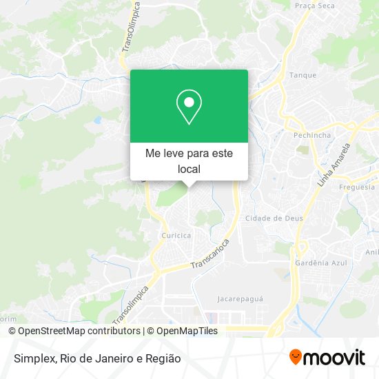 Simplex mapa