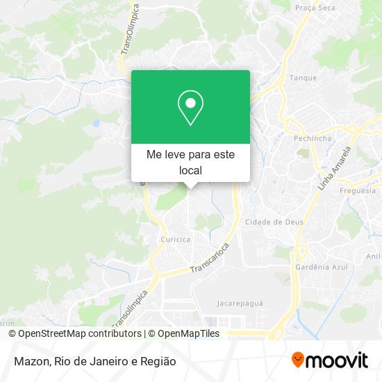 Mazon mapa