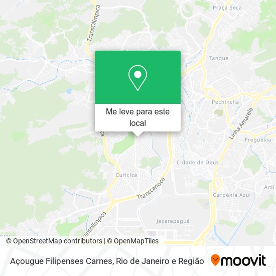 Açougue Filipenses Carnes mapa