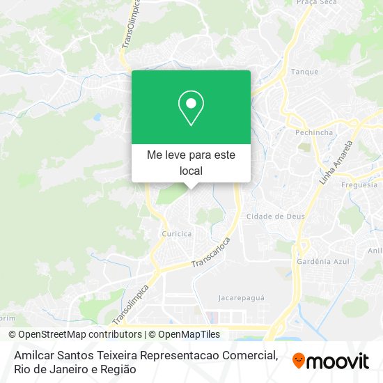 Amilcar Santos Teixeira Representacao Comercial mapa