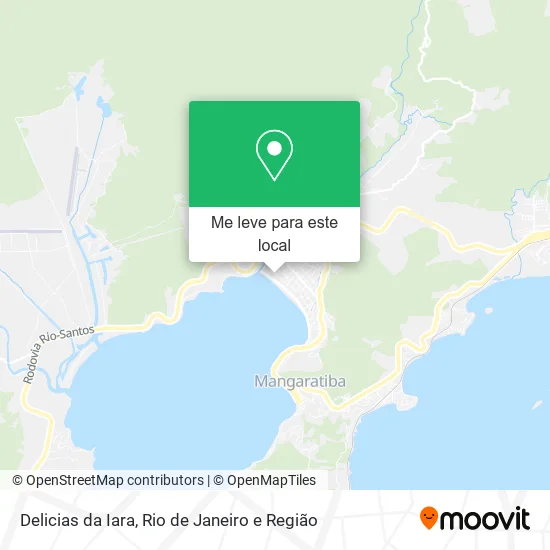 Delicias da Iara mapa