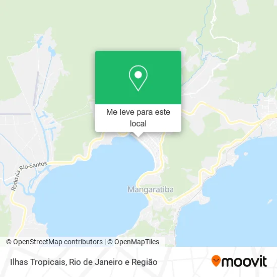 Ilhas Tropicais mapa