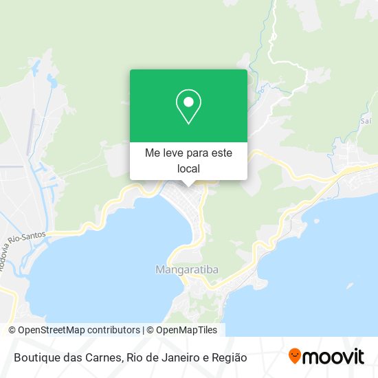 Boutique das Carnes mapa