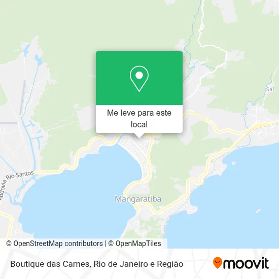 Boutique das Carnes mapa