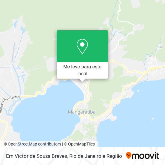Em Víctor de Souza Breves mapa