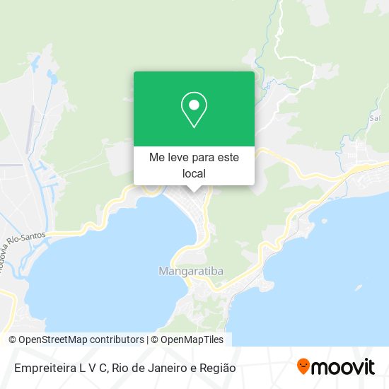 Empreiteira L V C mapa