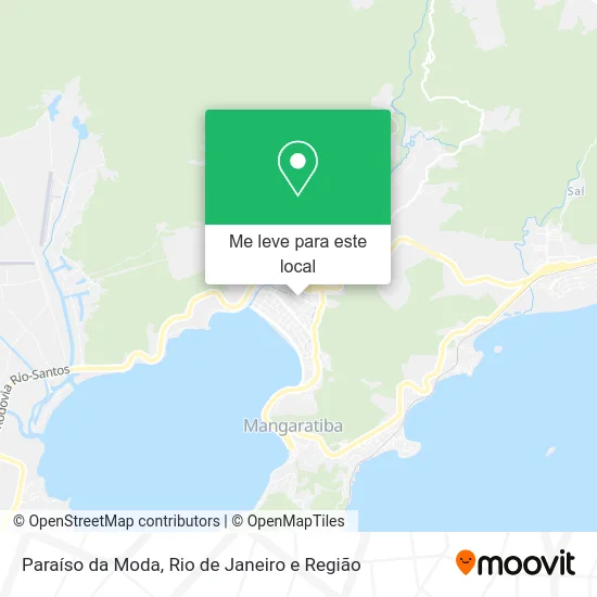 Paraíso da Moda mapa