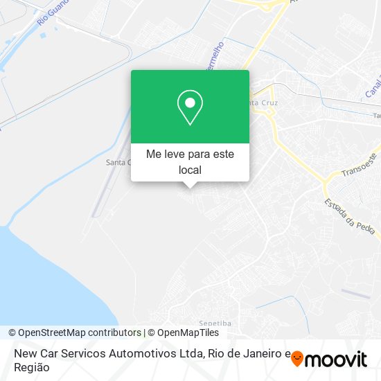 New Car Servicos Automotivos Ltda mapa